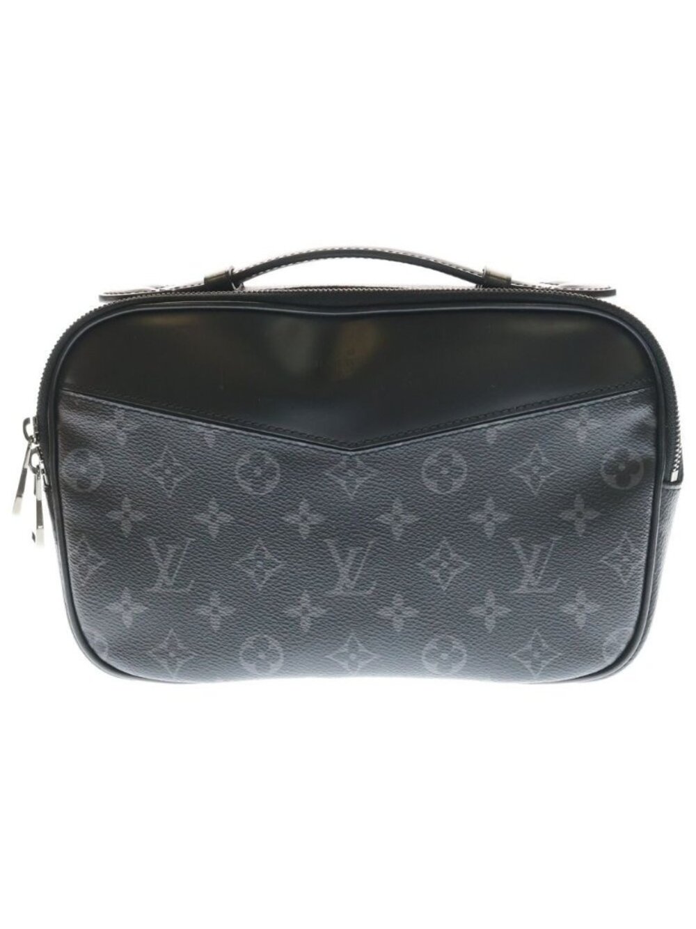 Louis Vuitton Monogram Eclipse Bum Bag Black Leather